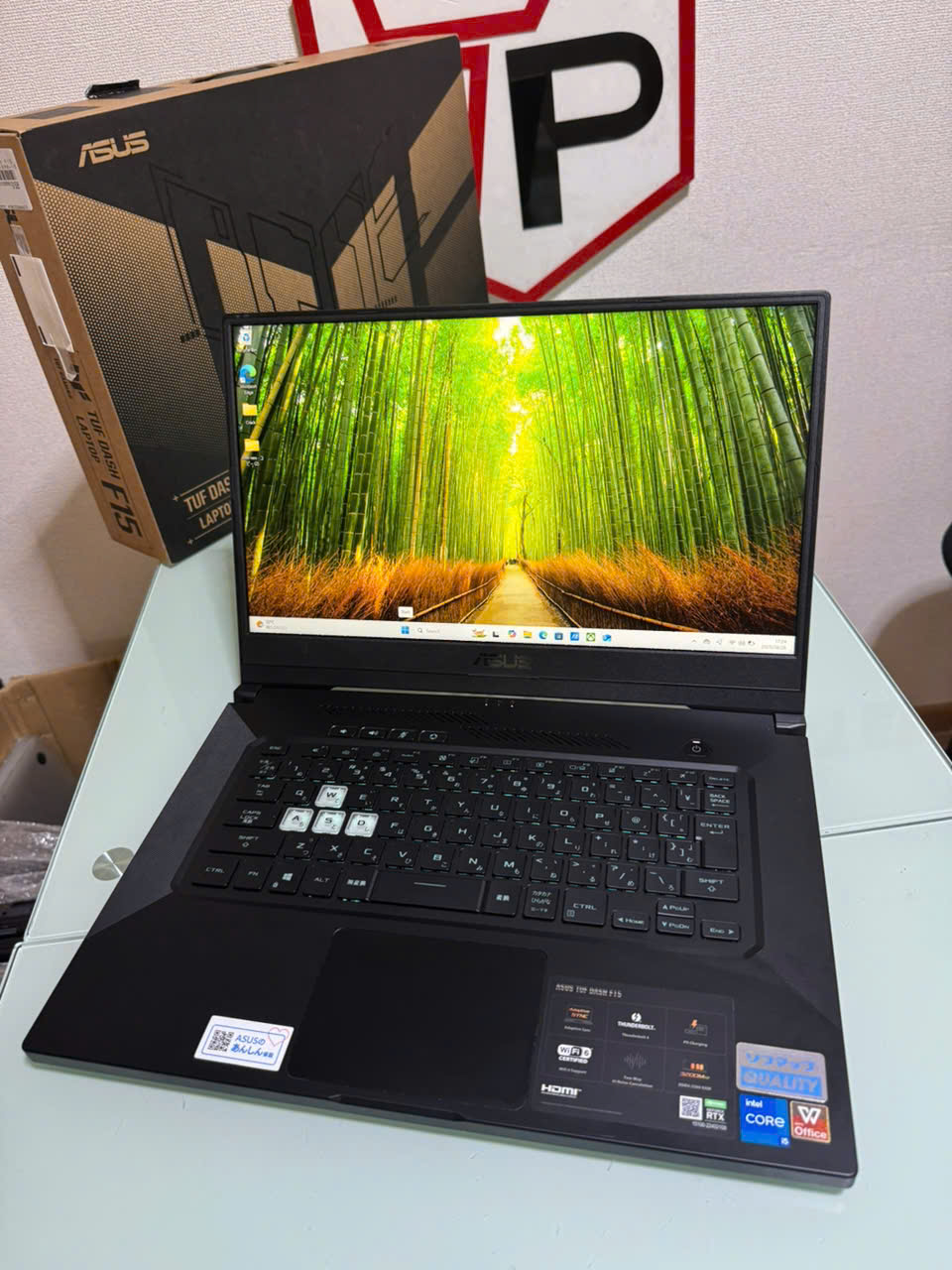 ASUS TUF Dash F15 FX516PM/ i5-11300H (up to 4.40Ghz | 4 nhân 8 luồng) / RAM 40GB / SSD 512GB / RTX 3060 /15.6 inch FHD IPS 144Hz (1920x1080)