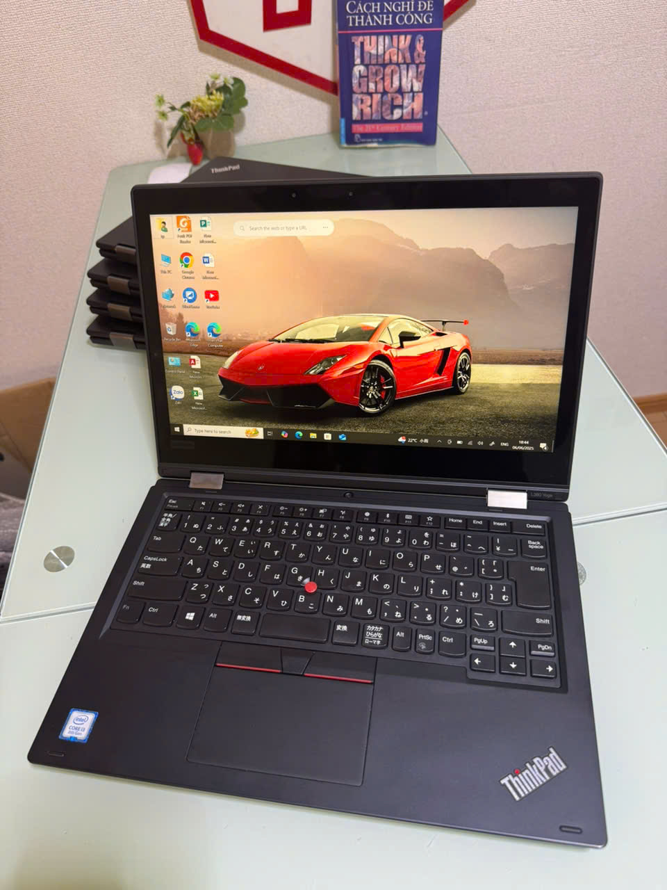 Lenovo Thinkpad L380 (kèm bút) / i3-8130U (up to 3.40Ghz | 2 nhân 4 luồng) / RAM 8GB / SSD 256GB / 13.3 inch FHD IPS cảm ứng gập 360 (1920x1080)