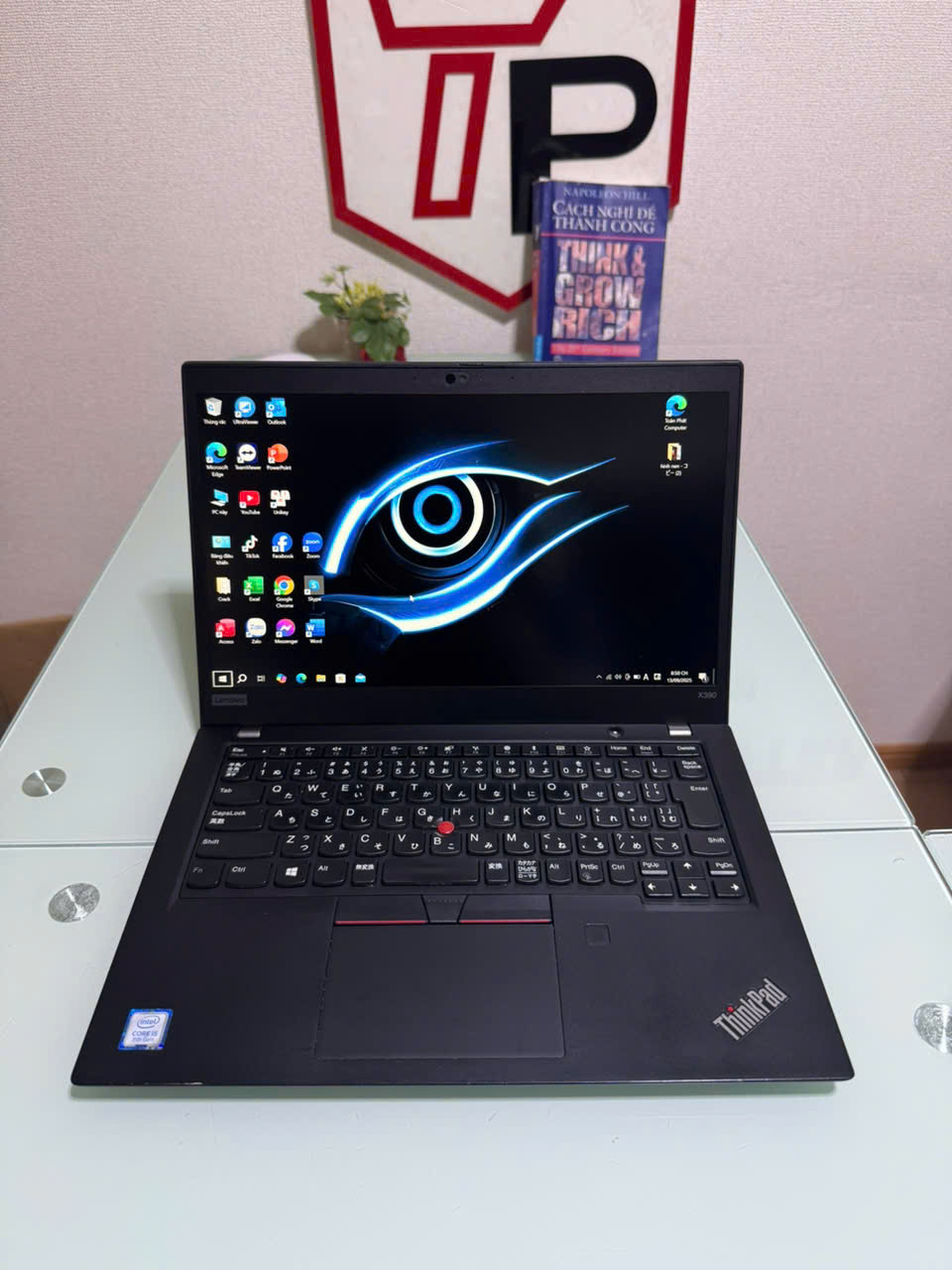 Lenovo Thinkpad X390 / Core i5-8265U (up to 3.90Ghz | 4 nhân 8 luồng) / RAM 8GB / SSD 256GB / 13.3 inch FHD IPS (1920x1080)